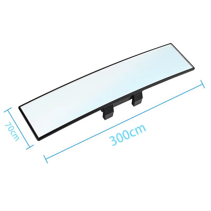 Interior Rearview Mirror Large Field of View Anti-Glare Interior Reversing Auxiliary Mirror Modified Wide-Angle Curved Mirror