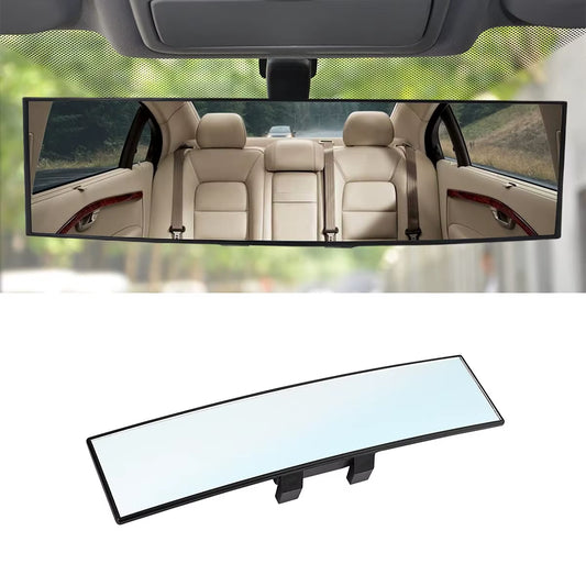 Interior Rearview Mirror Large Field of View Anti-Glare Interior Reversing Auxiliary Mirror Modified Wide-Angle Curved Mirror